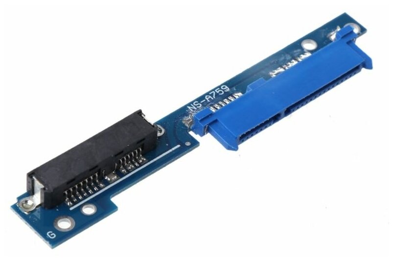 Адаптер переходник MicroSATA to SATA 2.5" для Lenovo IdeaPad 310 320 330 L340 510 520 для HDD SSD
