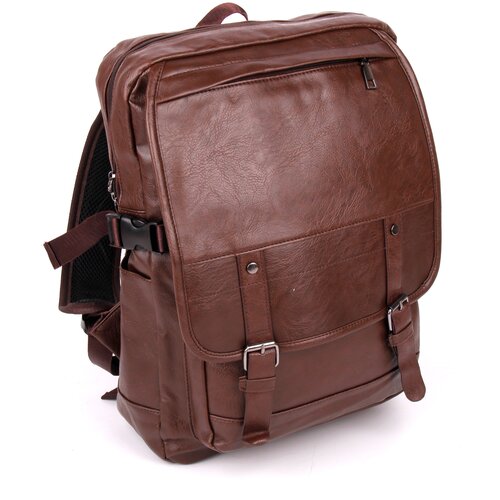 фото Рюкзак городской универсальный vollands/из эко кожи/вместительный и удобный/