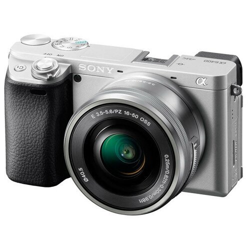 Фотоаппарат системный Sony A6400 SEL-P1650 Silver ILCE-6400LS 10999900₽