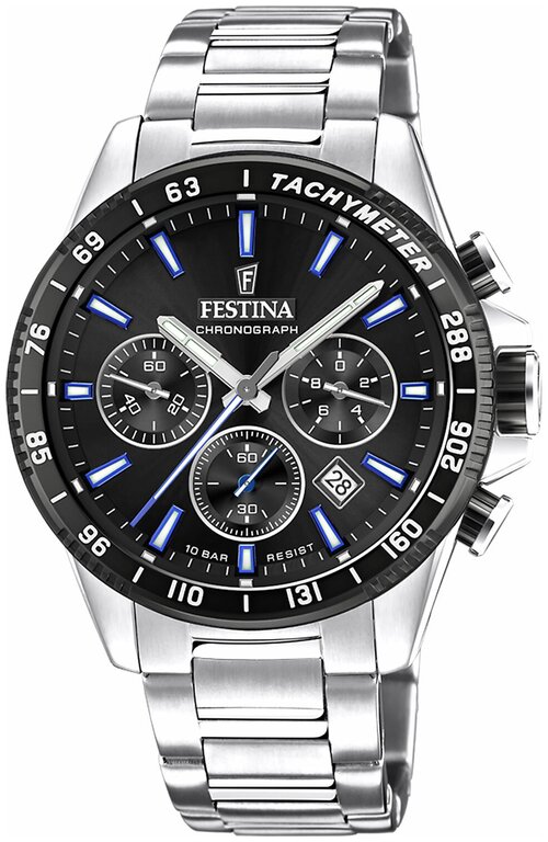 Наручные часы FESTINA Наручные часы Festina F20560/5, черный, серебряный