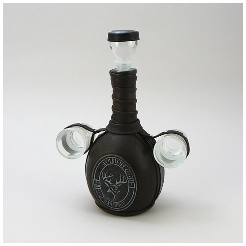 Графин подарочный Лучшему Охотнику 0,4 л KSVA-ВП-272