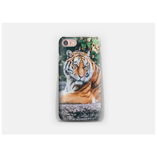 фото Силиконовый чехол тигр на apple iphone 7 plus/ айфон 7 плюс xcase