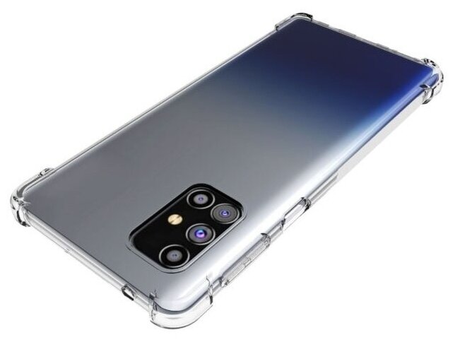 Чехол панель-накладка MyPads для Samsung Galaxy M31s ультра-тонкая полимерная из мягкого качественного силикона прозрачная
