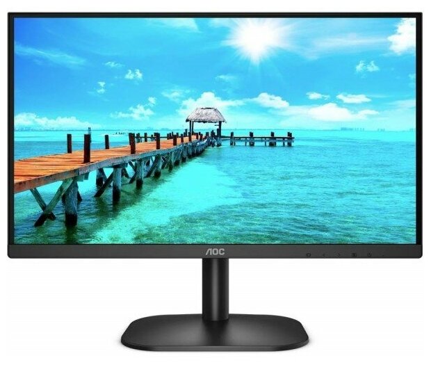 Монитор 23.8' AOC 24B2XDM Black (VA, 1920x1080, 75Hz, 4 ms, 178°/178°, 250 cd/m, 20M:1, +DVI)