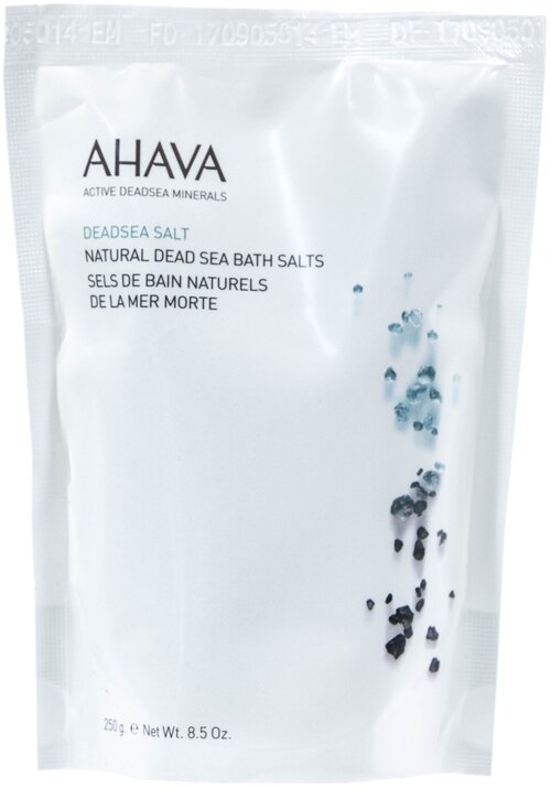 AHAVA Натуральная соль для ванны Deadsea, 250 г, 250 мл