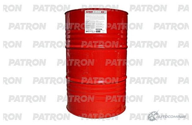 Антифриз 236кг (205л) - красный готовый, PATRON RED G12+, TL 774-D/F, G012A8DA1, G012A8FA1, WSS-M97B44-D, 6277M, MAN 324 SNF, MB 325.3, 1940663, 1381080 PATRON PCF2236 | цена за 1 шт | минимальный заказ 1