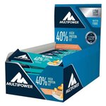 Multipower, Protein Fit Bar 40% Low Sugar white Fibre, 24x35г (Персик-Йогурт) - изображение