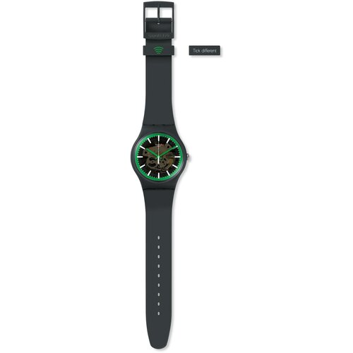 фото Наручные часы swatch наручные часы swatch graphite pay! svim100-5300, черный