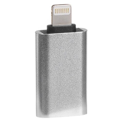 Переходник PALMEXX Lightning (для iPhone, iPad) to USB3.0 (серебро) переходник адаптер lightning usb для iphone и ipad lightning to usb camera adapter