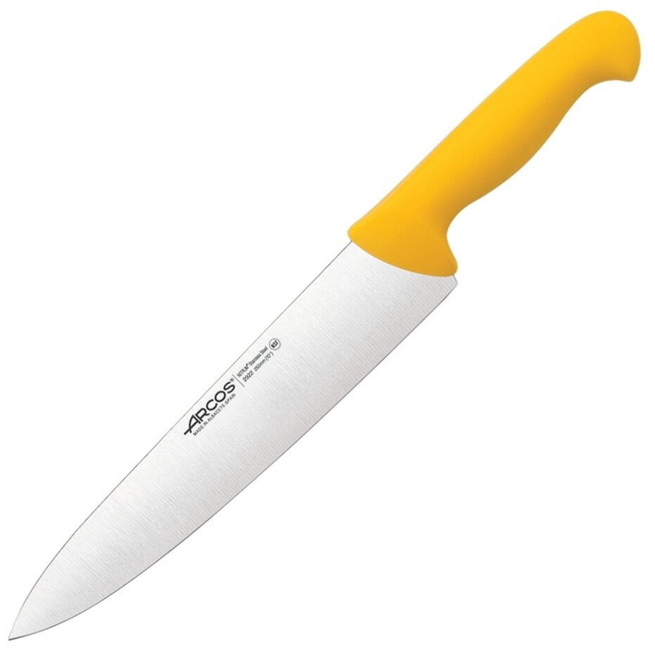 Нож поварской «2900» L=38.7/25 см желтый ARCOS, 292200