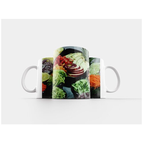 фото Кружка "овощи, фрукты, еда" 320 мл lotsprints