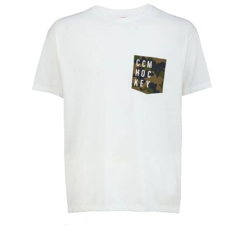 Футболка муж. CAMO POCKET S/S TEE SR White (XL)