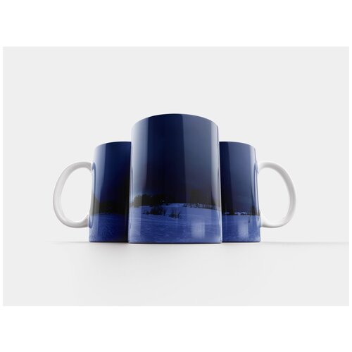 фото Кружка "ночь, панорама, зима" 320 мл lotsprints