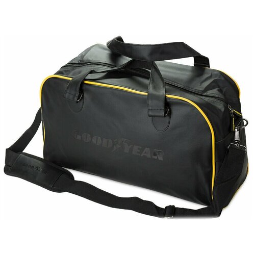 фото Сумка спортивная goodyear, 20 л, черная, через плечо