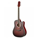 Акустическая гитара с вырезом Naranda DG220CWRS - изображение