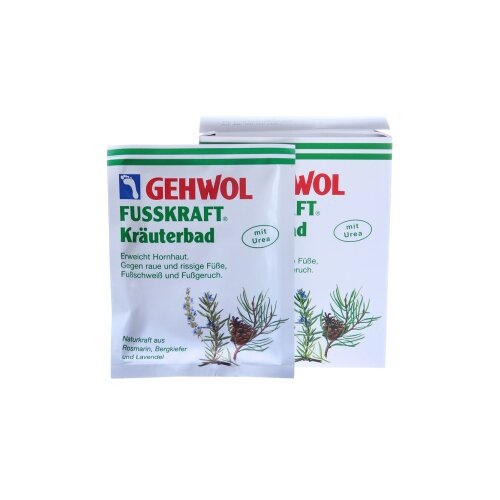 Gehwol травяная ванна Fusskraft, 20 г, 1 уп. gehwol травяная ванна fusskraft 250 г