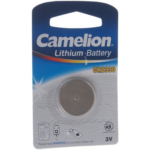 Аккумуляторы Camelion Элемент питания литиевый CR2330 BL-1 (блист.1шт) Camelion 3074