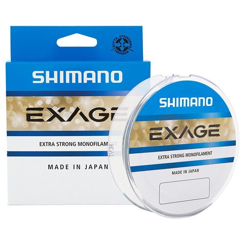 katushka bezynertsionnaya shimano exage 3000 sfd Леска SHIMANO Exage 150 м прозрачная 0,225 мм 4,4 кг