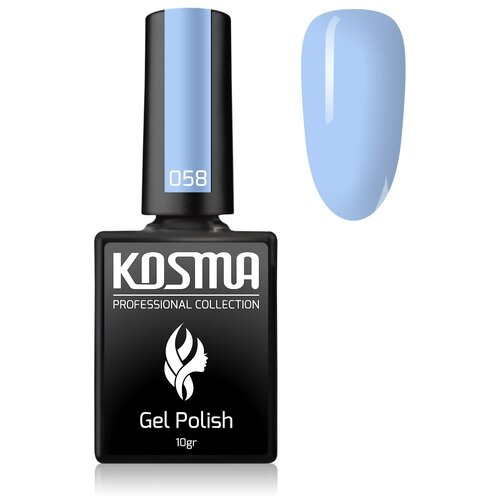 KOSMA гель-лак для ногтей Gel Polish, 10 мл, 10 г, 058 kosma гель лак для ногтей gel polish 10 мл 10 г 005