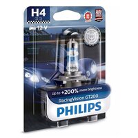 PHILIPS лампа H4 12342 RACING VISION GT200 B1 12342RGTB1, 1шт