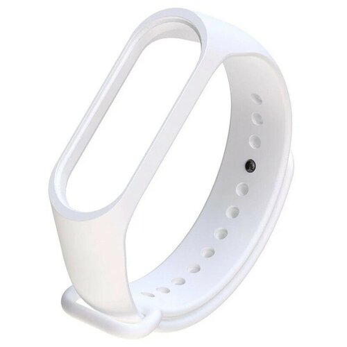 Силиконовый ремешок для фитнес браслета Xiaomi Mi Band 5 и Mi Band 6 / Сменный браслет для часов Сяоми Ми Бэнд 5 и Ми Бэнд 6