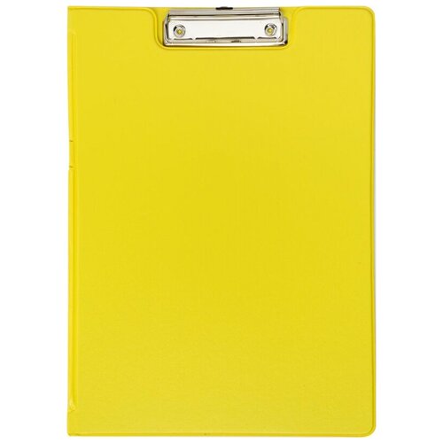 Папка-планшет с зажимом и крышкой Attache Bright colours A4 желтый 1 шт.