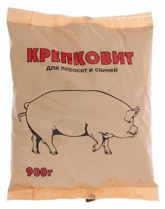 Ваше Хозяйство Крепковит "Ваше хозяйство" для поросят и свиней, 900 г - фотография № 1