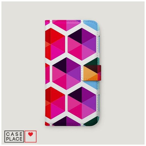 фото Чехол-книжка xiaomi redmi 9c узорчатый фон 31 book case place