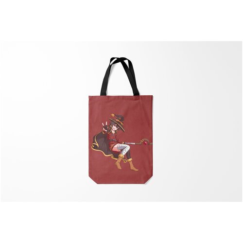 фото Сумка-шоппер / 31х42 см / аниме / megumin peace burnettie