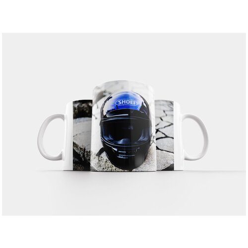 фото Кружка "мотоцикл, шлем, shoi" 320 мл lotsprints