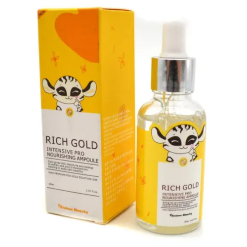 ENDOW BEAUTY Сыворотка для лица, с частицами золота с лифтинг эффектом, RICH GOLD , 30 мл