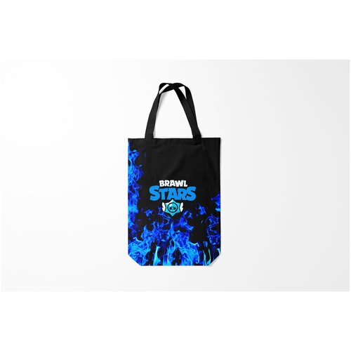 фото Сумка-шоппер / 31х42 см / геймерам / brawl stars burnettie