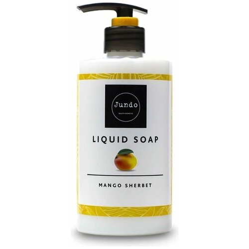 Jundo Liquid Soap Mango Sherbet Крем-мыло увлажняющее с гиалуроновой кислотой и эфирными маслами Манго 500 мл