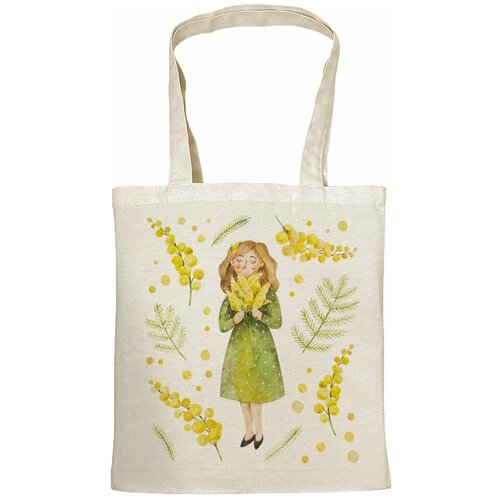 фото Сумка авоська gerasim, бежевый, желтый