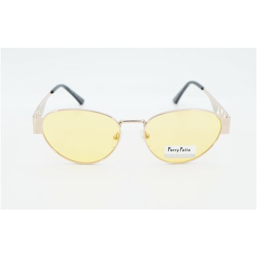Солнцезащитные очки Premier, оправа: пластик, с защитой от УФ, желтый