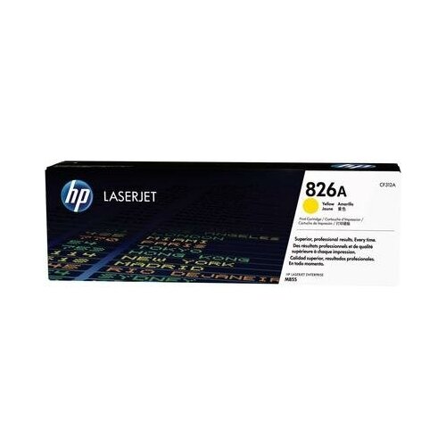 Картридж лазерный HP 826A CF312A желтый оригинальный