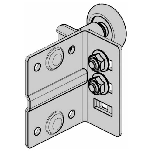 ALUTECH Кронштейн роликовый верхний, RBT-320R, 401210900