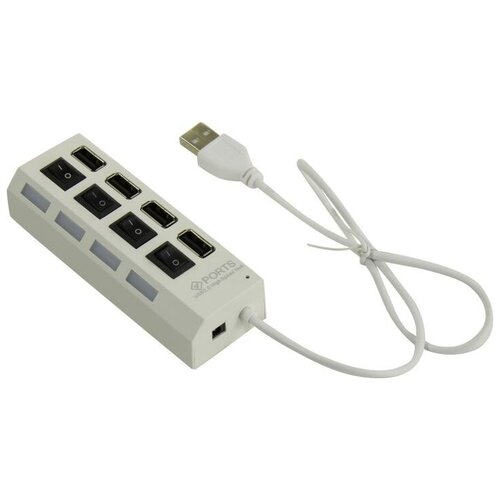 Концентратор USB 20 Smartbuy SBHA-7204-W 20500₽