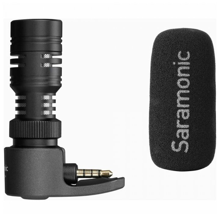 Микрофон Saramonic SmartMic5 S направленный, моно, 3.5 мм TRRS