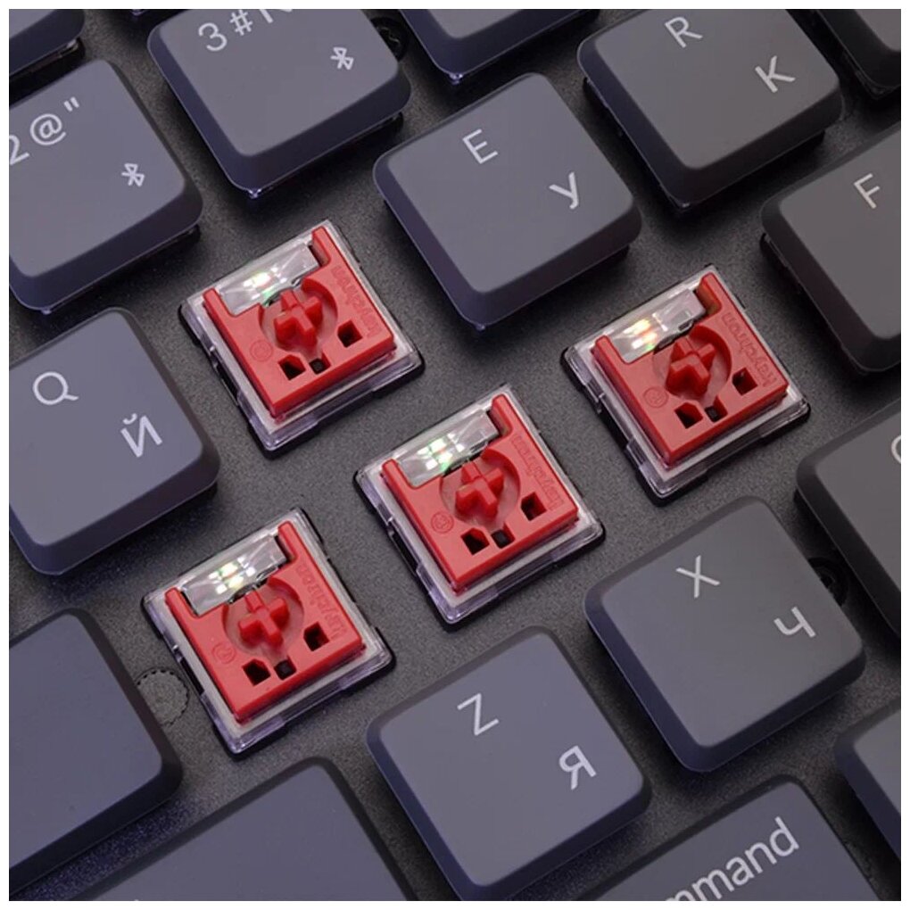 Беспроводная механическая ультратонкая клавиатура Keychron K3, 84 клавиши, RGB подстветка, Brown Switch