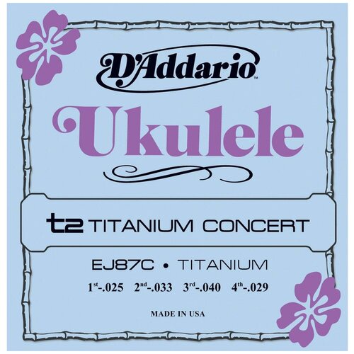 D ADDARIO EJ87 C Струны для укулеле концерт ukulele strings