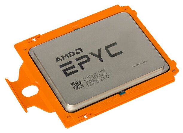 AMD Процессор AMD AMD EPYC 7502P 32 Cores, 64 Threads, 2.5/3.35GHz, 128M, DDR4-3200, 1S, 180/200W