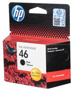 Картридж HP CZ637AE № 46 черный для Deskjet IA 2520hc/2020hc