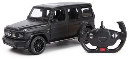 Машинка на радиоуправлении Rastar Mercedes-Benz G63 (арт.95700), 1:14 (34см). Двери открываются. Черная