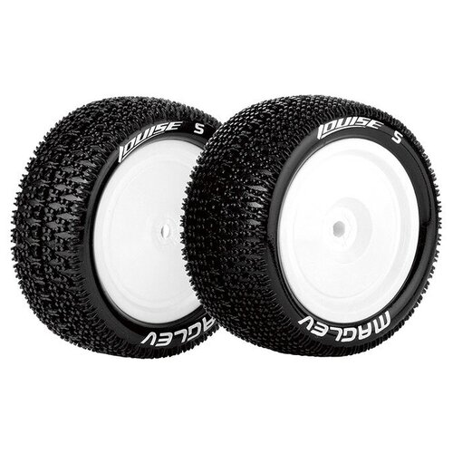 Колеса в сборе E-MAGLEV 1/10 BUGGY 4WD REAR TIRE SUPER SOFT Louise Rc L-T3176VWKR