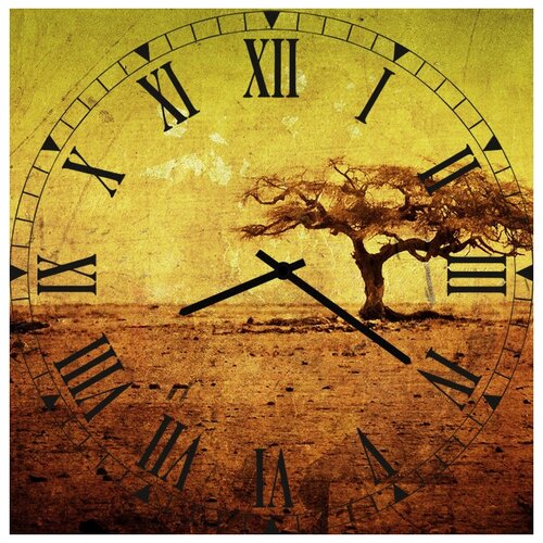 фото Svs настенные часы svs 3503061 винтаж осень