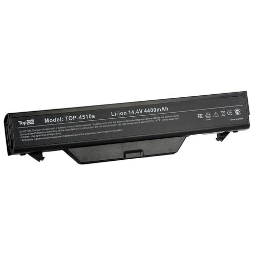 фото Аккумуляторная батарея topon для ноутбука hp probook 4515 14.4v (4400mah)