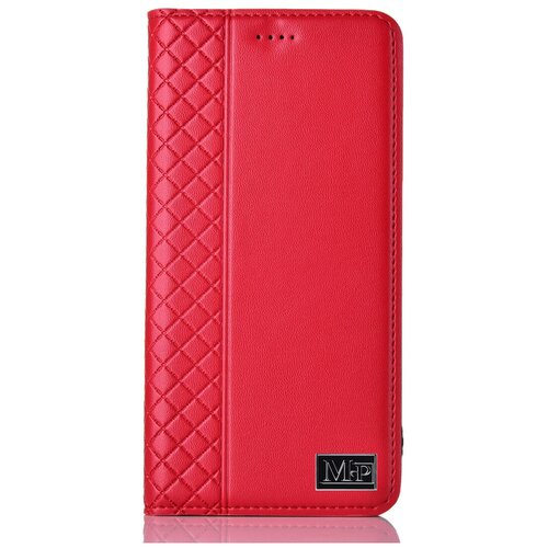 фото Чехол-книжка mypads premium для samsung galaxy s20 ultra 5g из качественной импортной натуральной кожи с элегантной стеганой прошивкой премиум-класса и магнитной крышкой красный