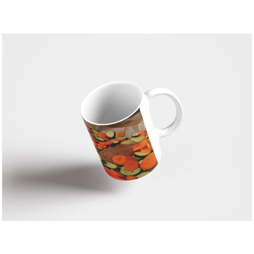 фото Кружка "овощи, морковь, цуккини" 320 мл lotsprints