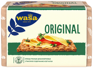 Фото Хлебцы ржаные цельнозерновые Wasa Original